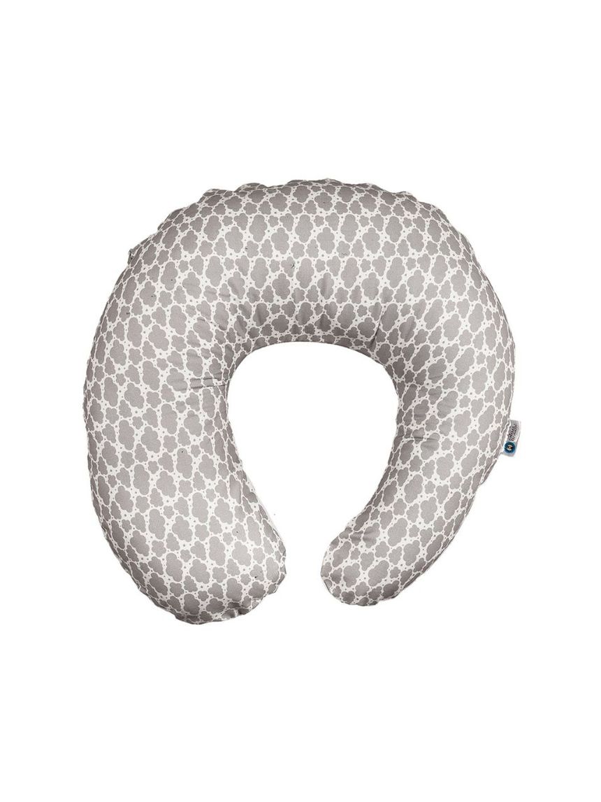 ο κόσμος του μωρού μαξιλάρι θηλασμού βαμβακερό clouds γκρι, 90095 - ο κόσμος του μωρού