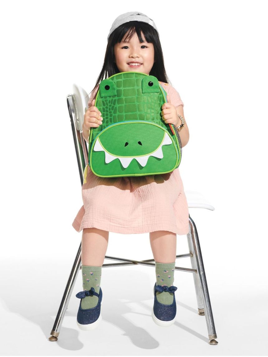 Skip hop zoo παιδική τσάντα πλάτης crocodile 29-2902001-42 - SKIP HOP