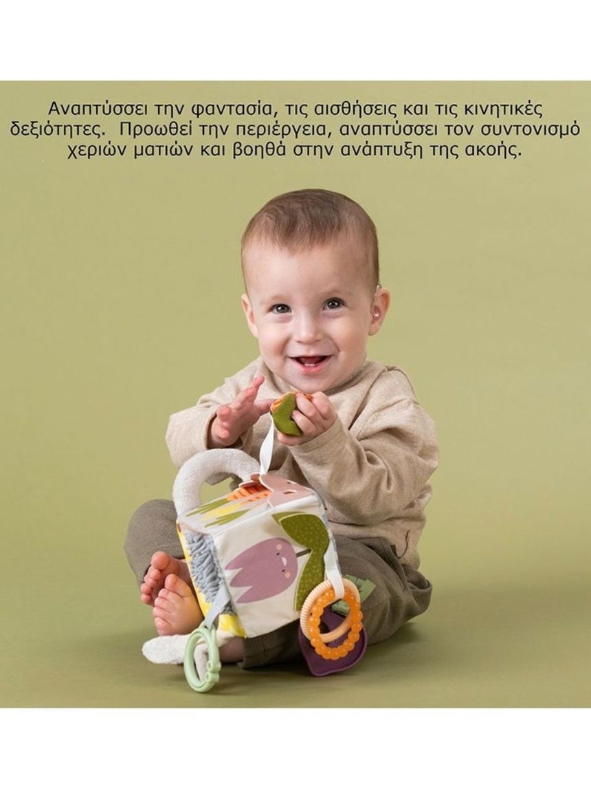 Taf toys urban garden κύβος δραστηριοτήτων t-13095 - Taf-toys