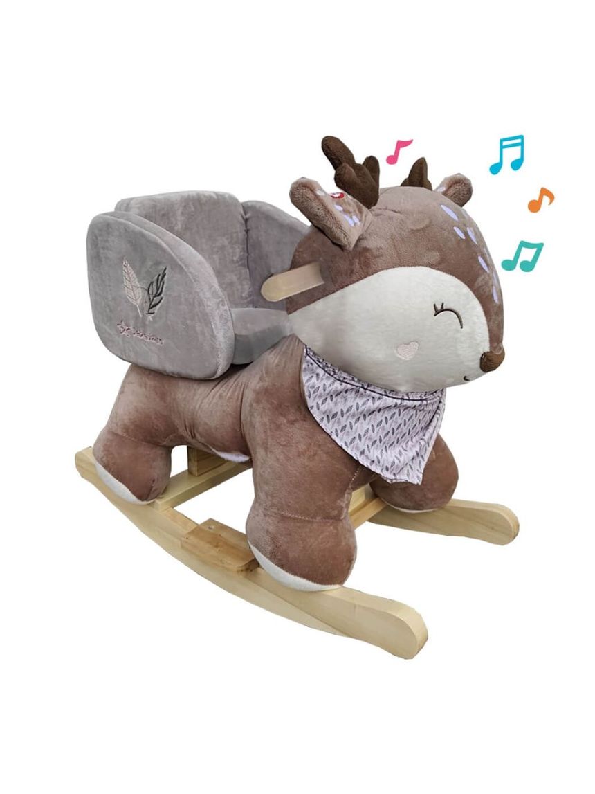 Bebe stars κουνιστό ελαφάκι με ήχους 150-107 - Bebe Stars