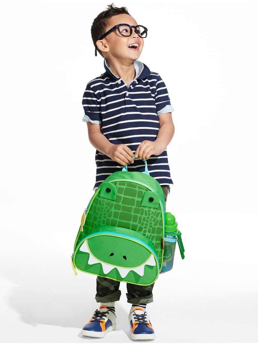 Skip hop zoo παιδική τσάντα πλάτης crocodile 29-2902001-42 - SKIP HOP