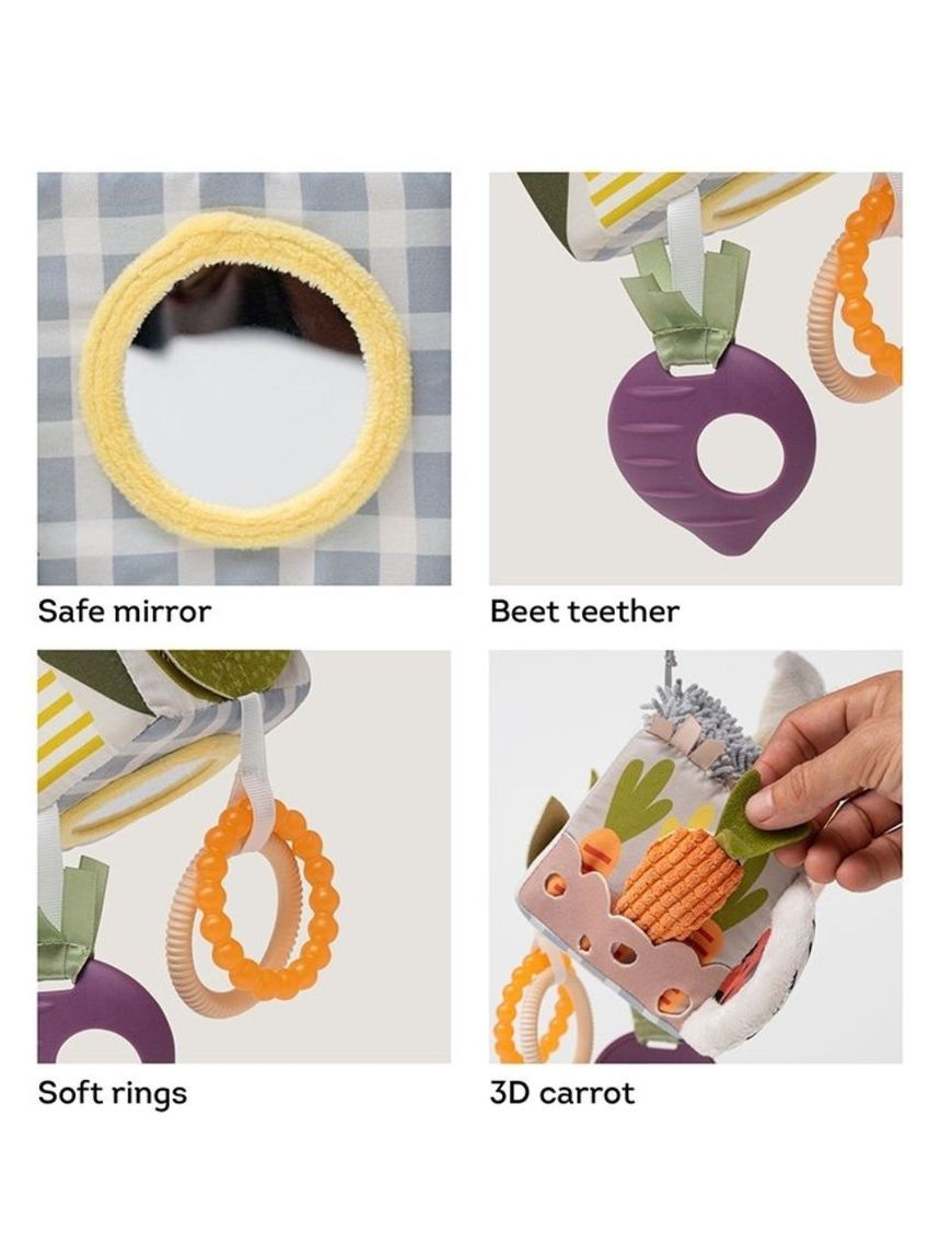 Taf toys urban garden κύβος δραστηριοτήτων t-13095 - Taf-toys