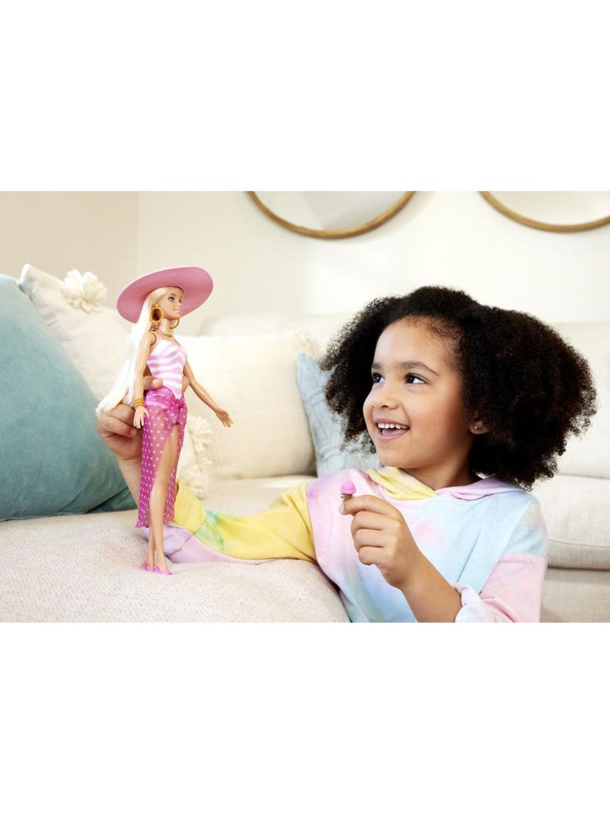 Mattel barbie beach glam με αξεσουάρ hpl73 - Barbie