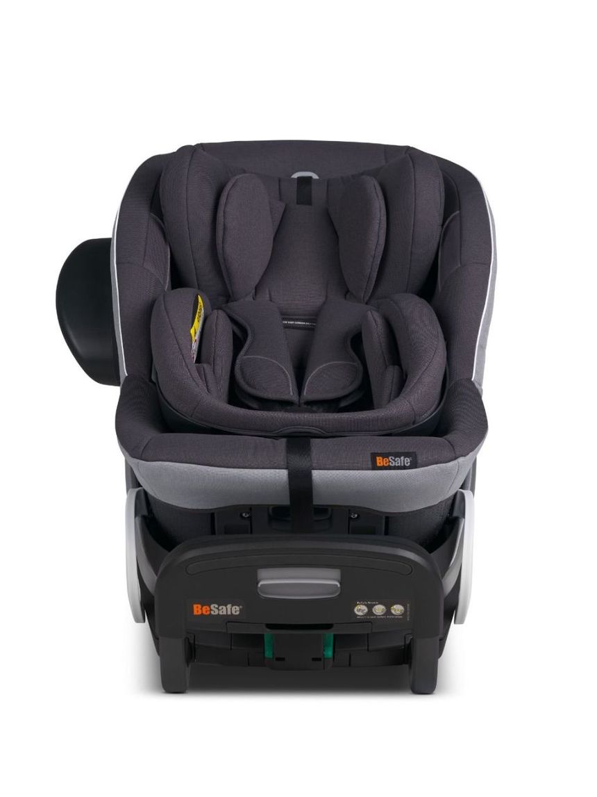 Besafe αντεστραμμένο κάθισμα αυτοκινήτου stretch b i-size (40-125cm) metallic melange 11025670.mem - Be Safe