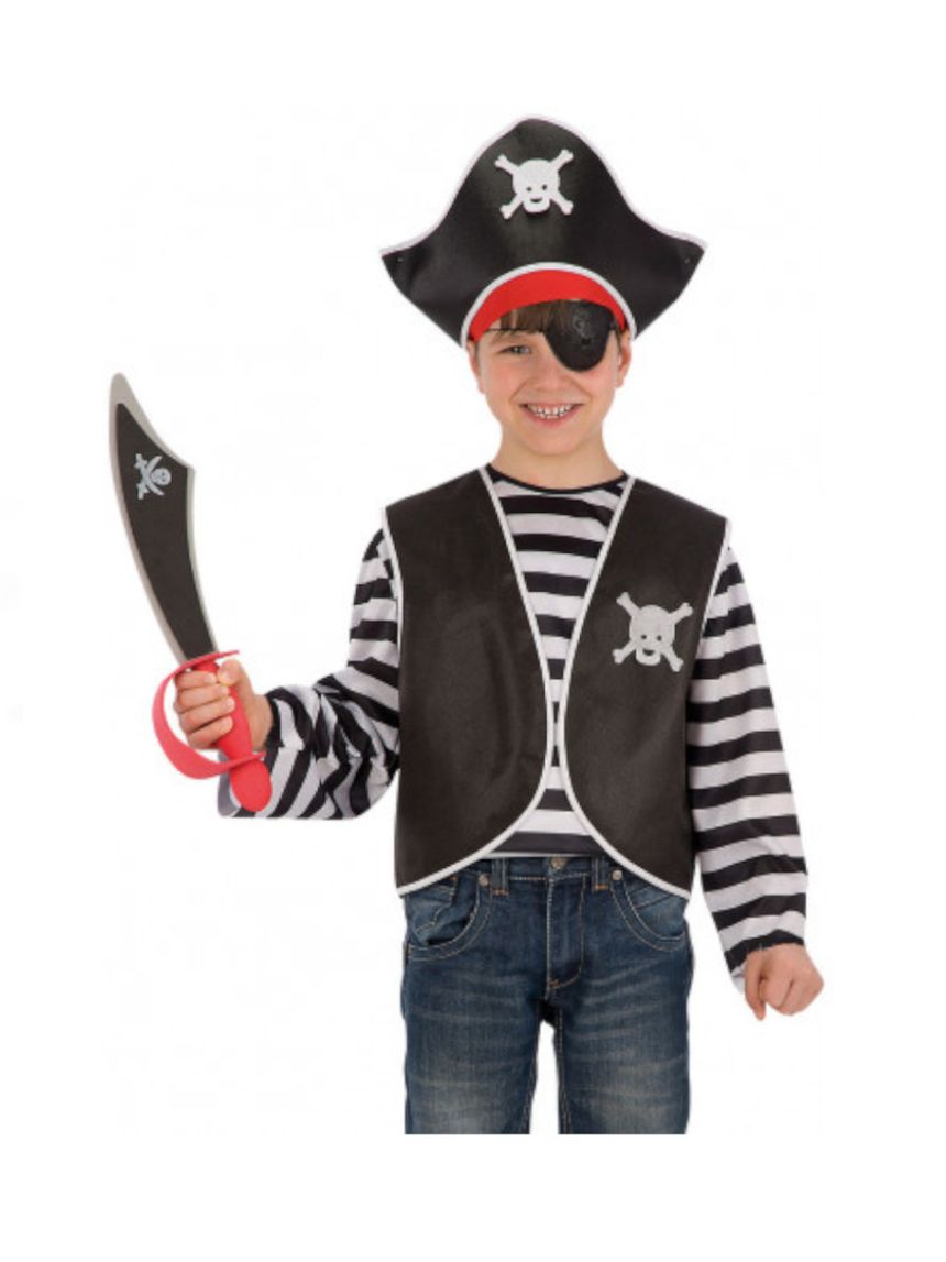 Cat παιδική αποκριάτικη στολή πειρατής - Carnival Toys