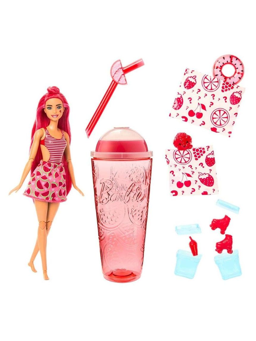 Mattel barbie κούκλα barbie pop reveal καρπούζι με 8 εκπλήξεις hnw43 - BARBIE