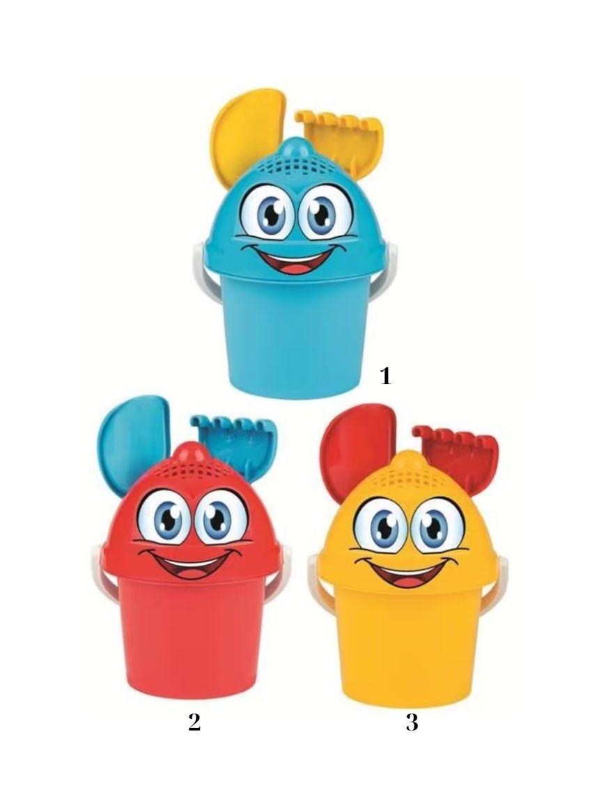 Androni giocattoli speedy set κουβαδάκι παραλίας (3 σχέδια) 321-0000 - AND