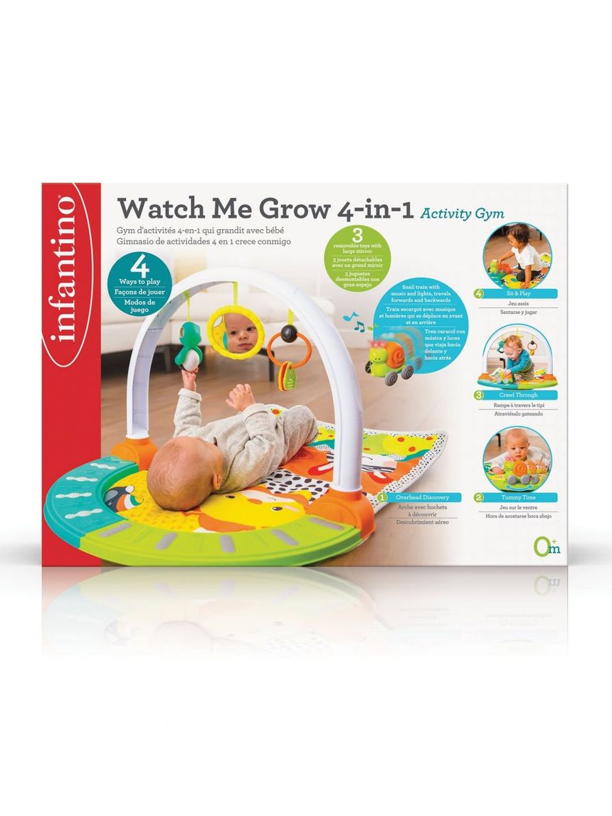 Infantino γυμναστήριο δραστηριοτήτων 4 σε 1 - INFANTINO