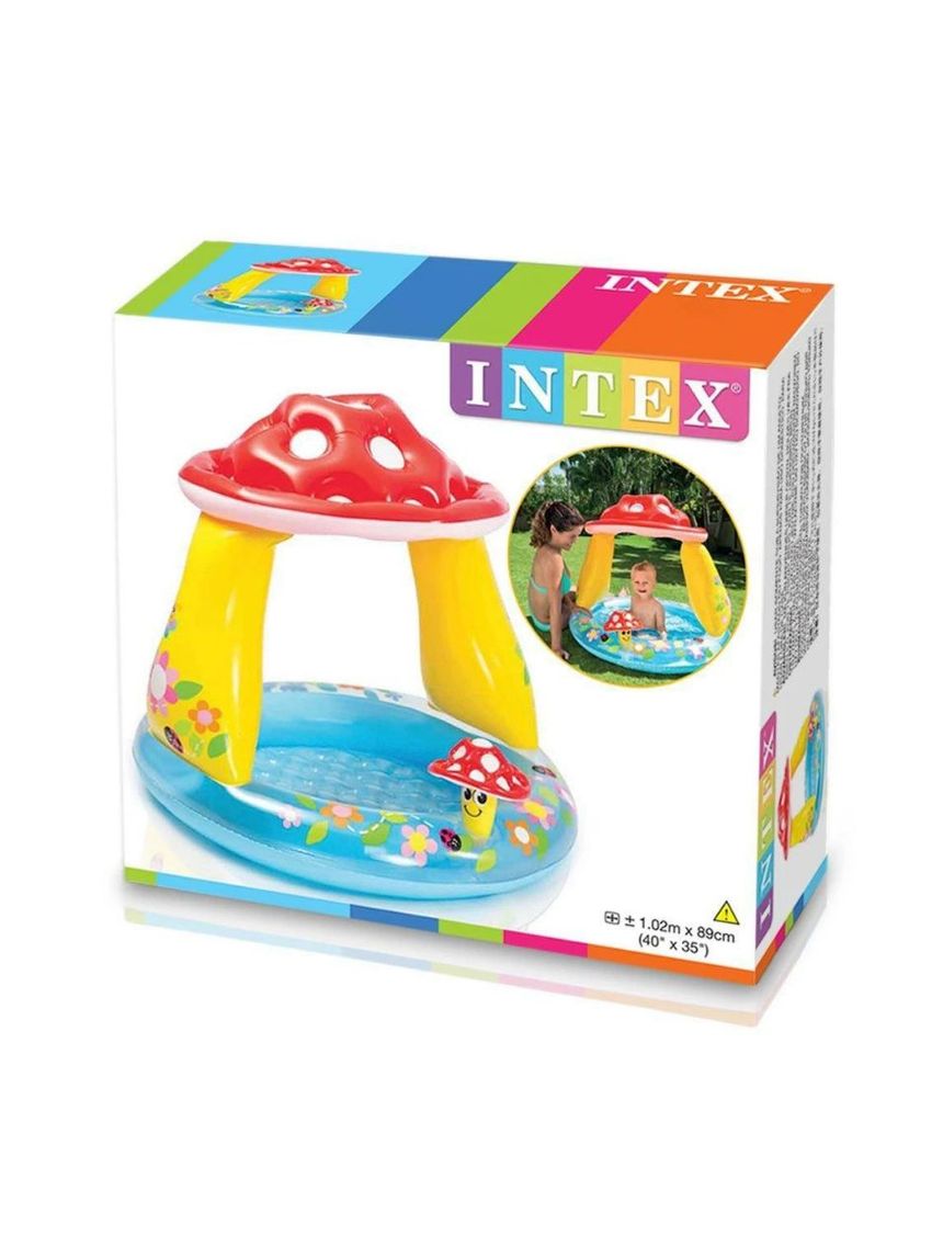 Intex φουσκωτή πισίνα mushroom baby pool 102×89εκ itx57114np - Intex