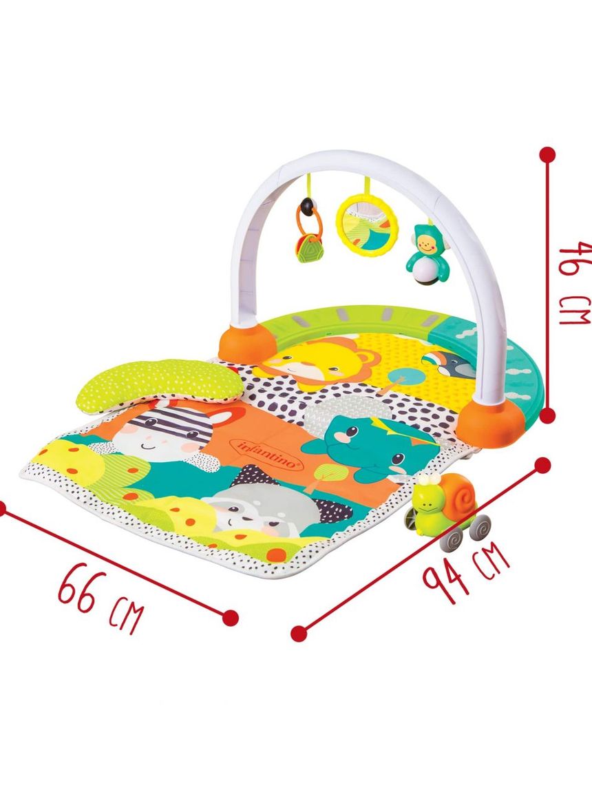 Infantino γυμναστήριο δραστηριοτήτων 4 σε 1 - INFANTINO