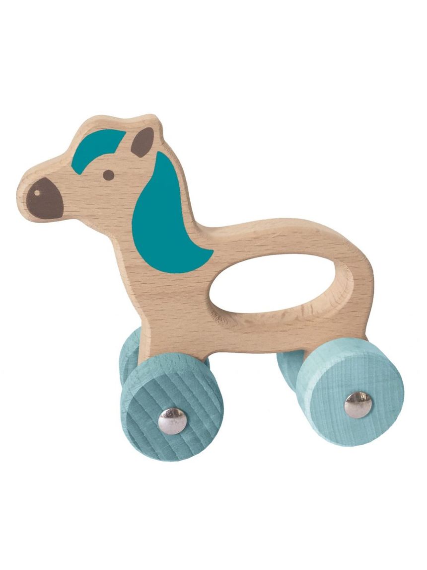 Wood’ n play ξύλινα ζωάκια με ρόδες (διάφορα σχέδια) - Wood'N Play