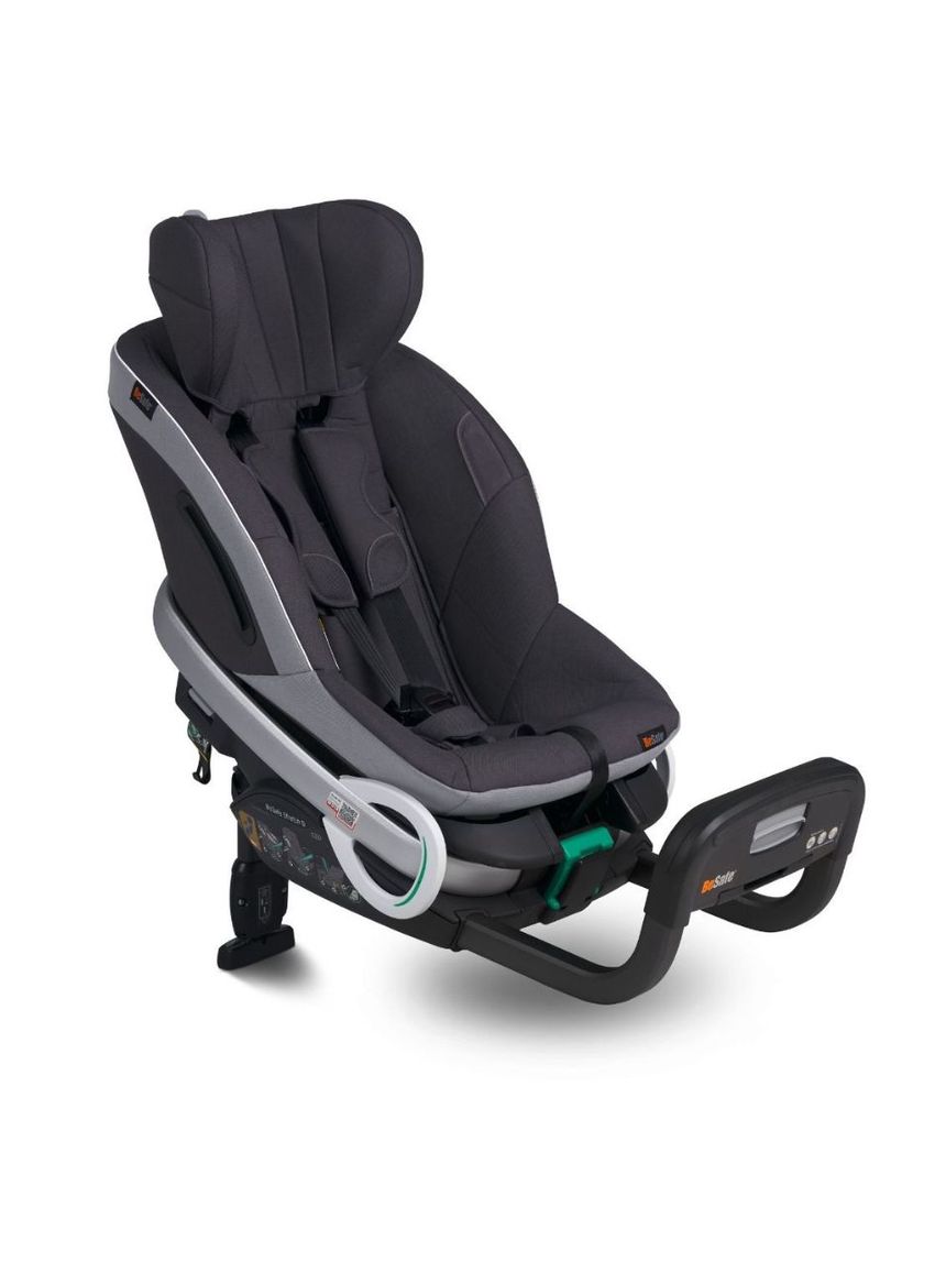 Besafe αντεστραμμένο κάθισμα αυτοκινήτου stretch b i-size (40-125cm) metallic melange 11025670.mem - Be Safe