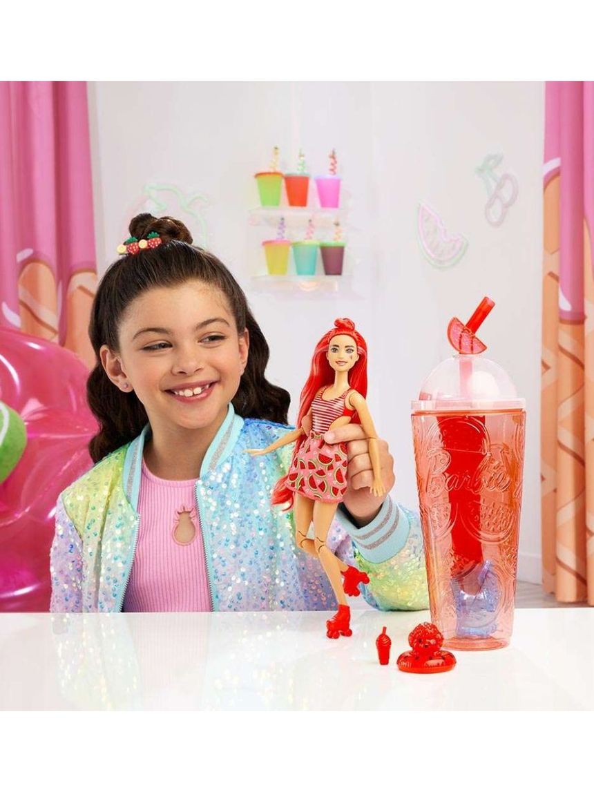 Mattel barbie κούκλα barbie pop reveal καρπούζι με 8 εκπλήξεις hnw43 - BARBIE