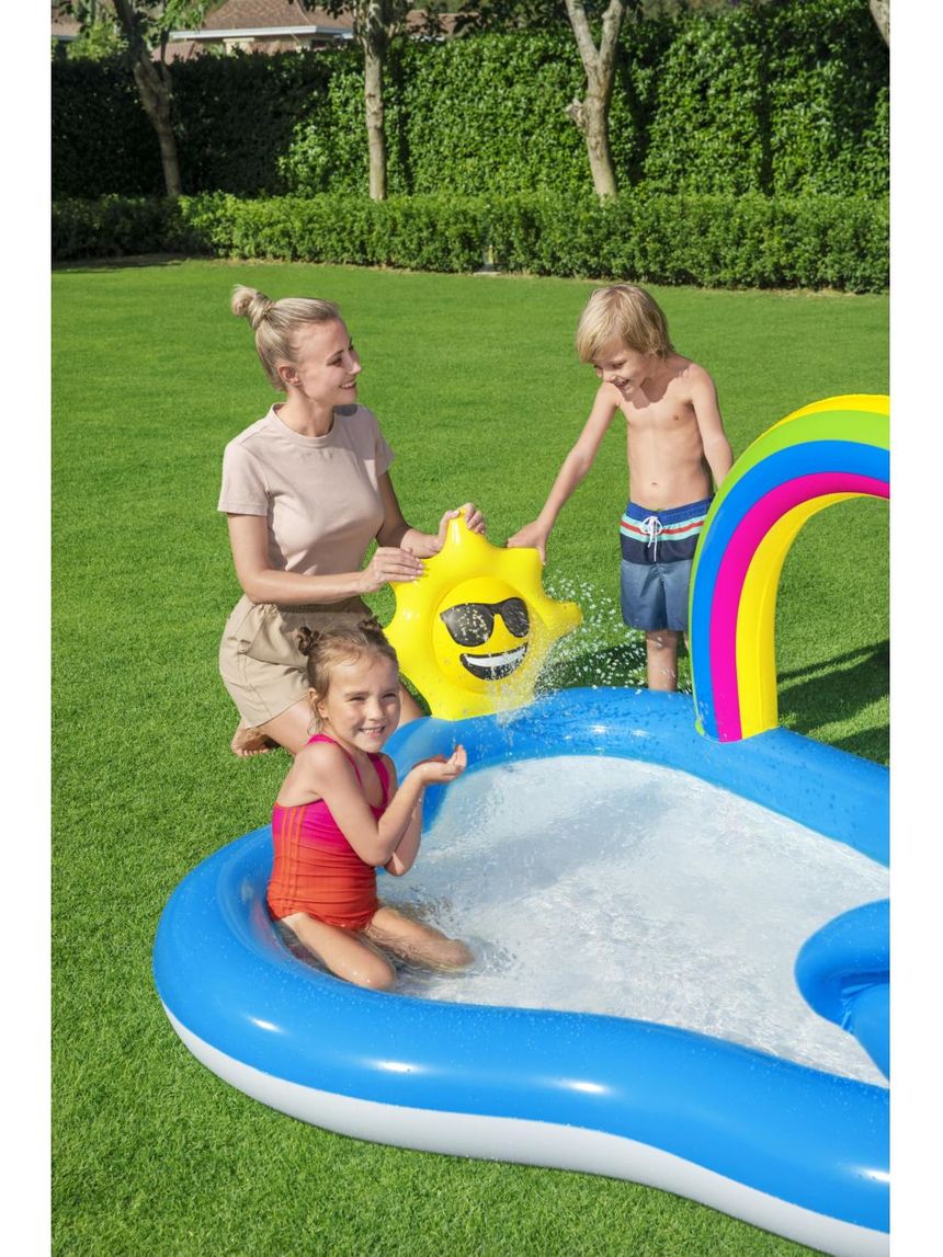 Bestway φουσκωτή πισίνα rainbow 'n shine 257x145x91cm - Bestway