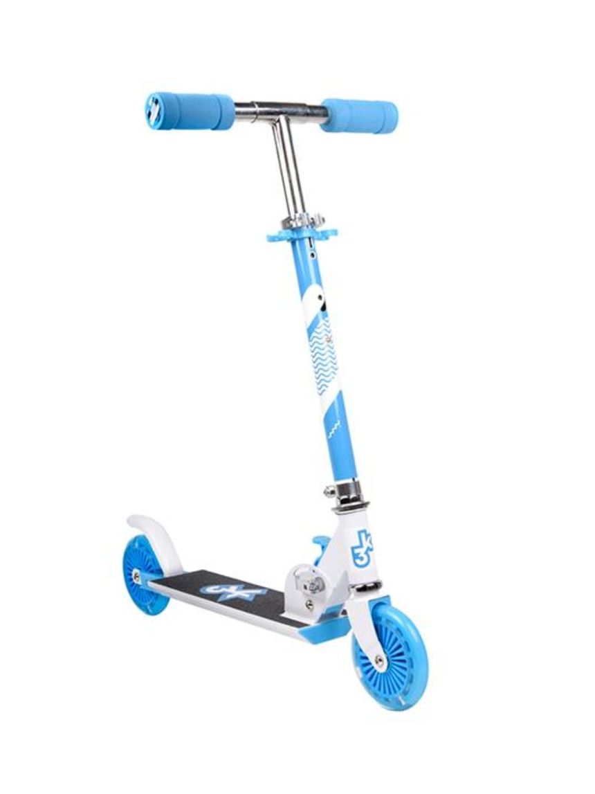 αθλοπαιδία πατίνι με 2 τροχούς και 125mm ρόδες μπλέ 002.61003/nb - ATHLOPAIDIA