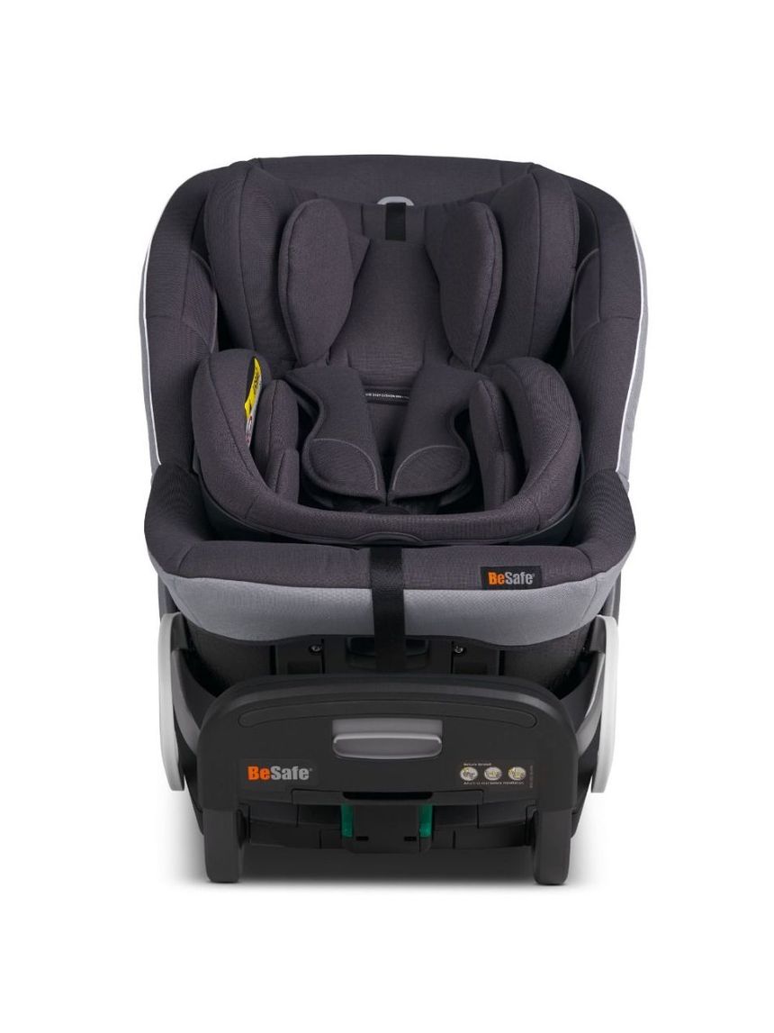 Besafe αντεστραμμένο κάθισμα αυτοκινήτου stretch b i-size (40-125cm) metallic melange 11025670.mem - Be Safe
