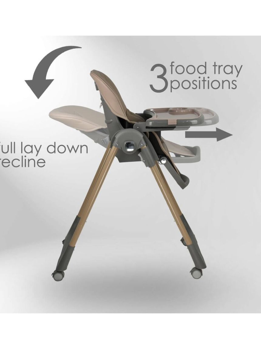 Bebe stars καρέκλα φαγητού milk beige 866-182 - Bebe Stars