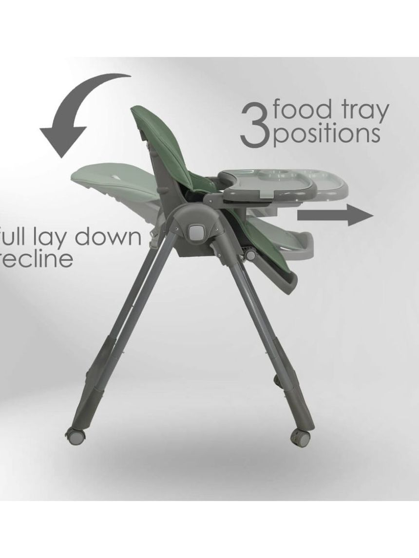 Bebe stars καρέκλα φαγητού milk mint 866-174 - Bebe Stars