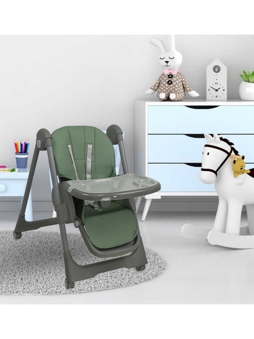 Bebe stars καρέκλα φαγητού milk mint 866-174 - Bebe Stars