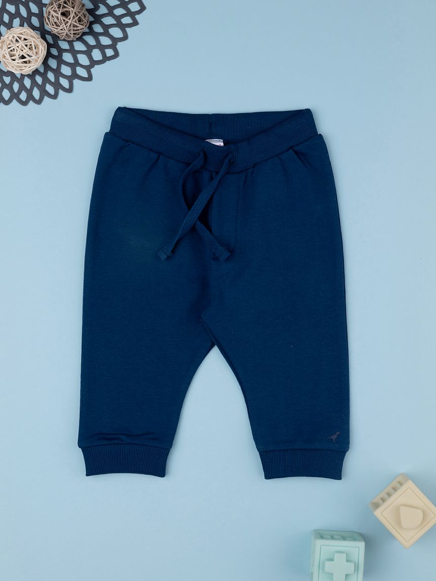βρεφικό παντελόνι φόρμας μπλε για αγόρι - Prénatal