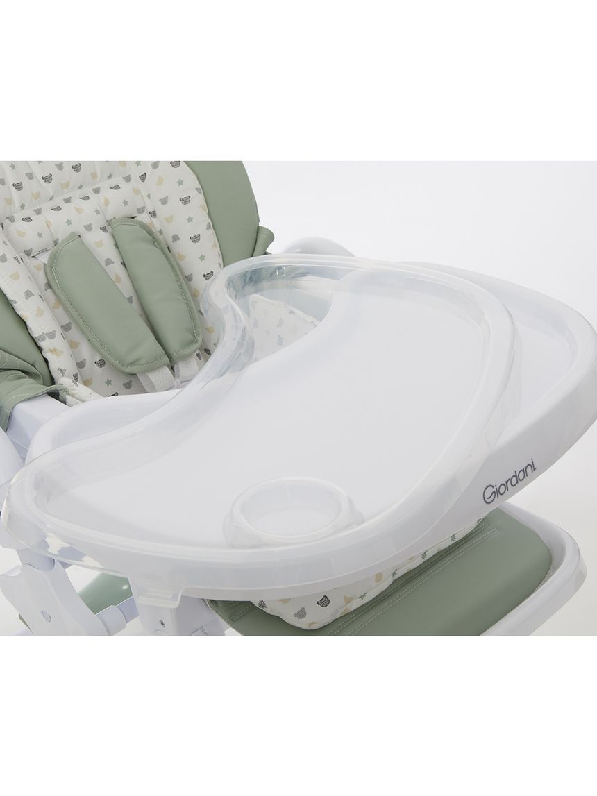 Giordani καρεκλάκι φαγητού g-lunch & play green - Giordani