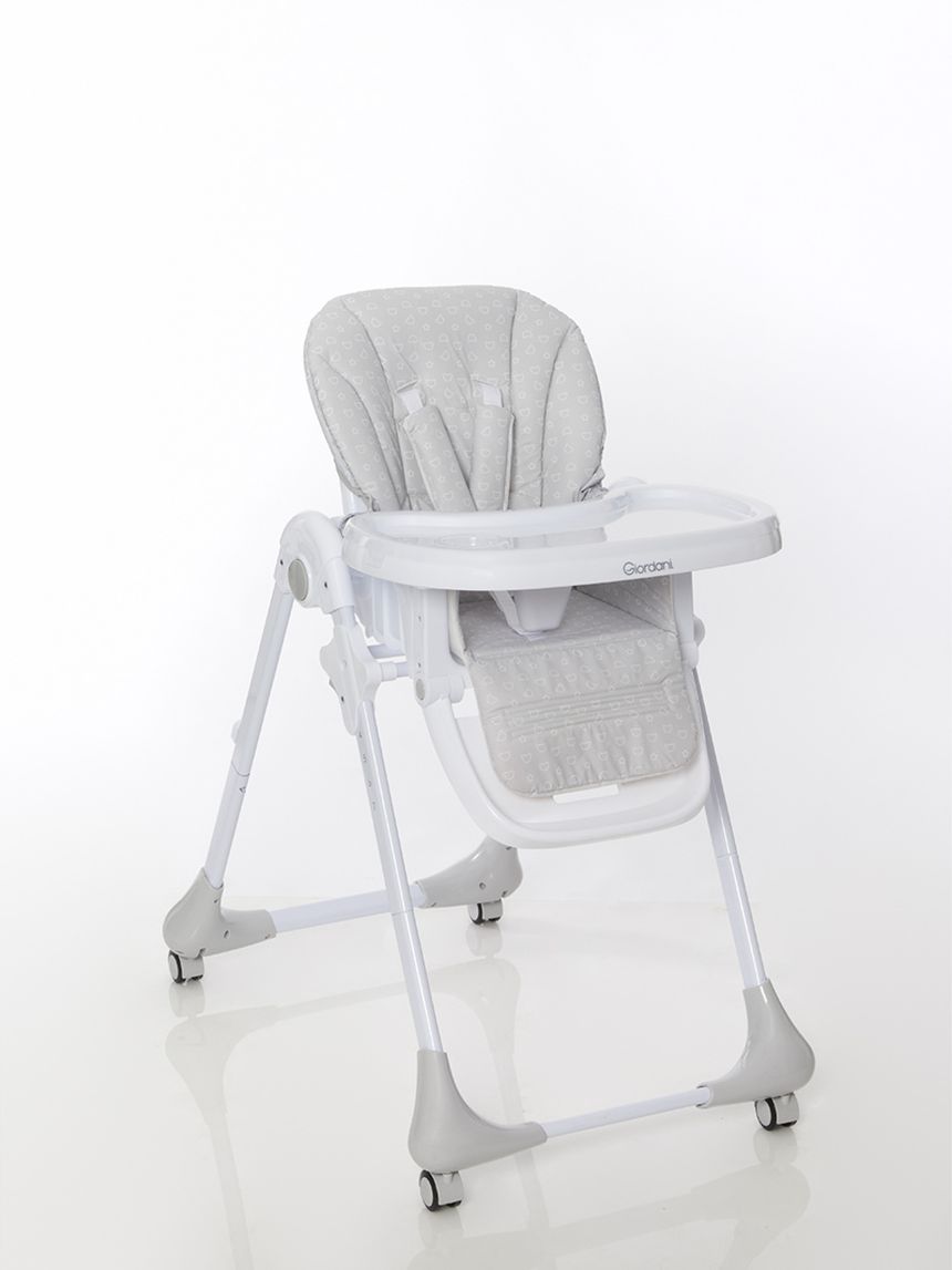 Giordani καρεκλάκι φαγητού g-snack grey teddy - Giordani