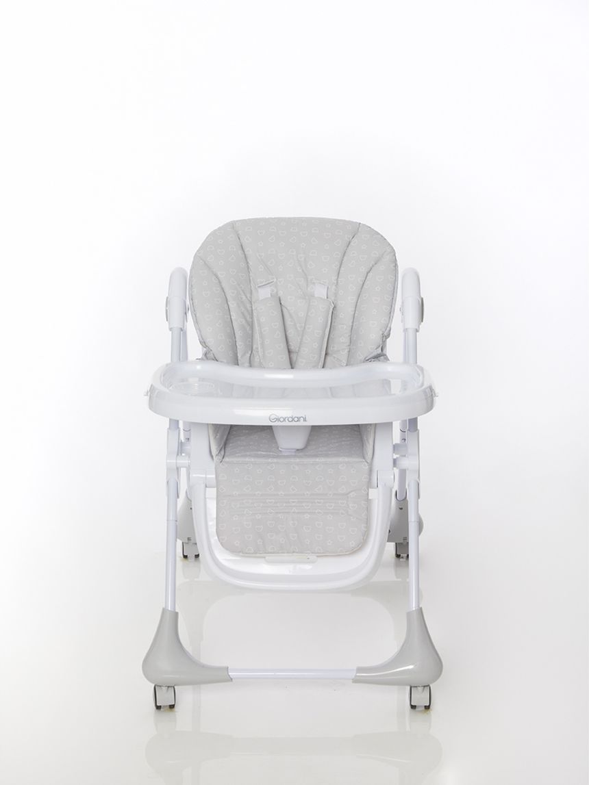 Giordani καρεκλάκι φαγητού g-snack grey teddy - Giordani