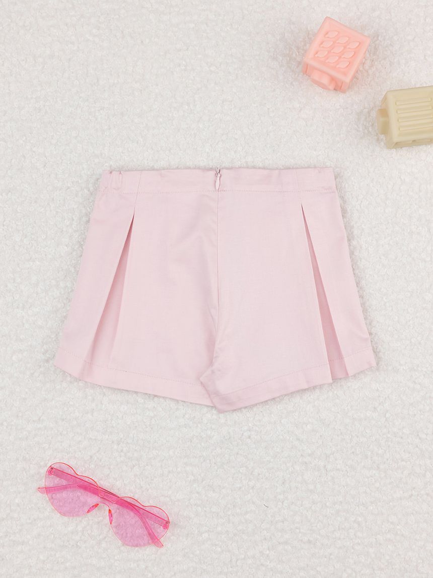 βρεφικό σορτσάκι ροζ elegant για κορίτσι - Prénatal