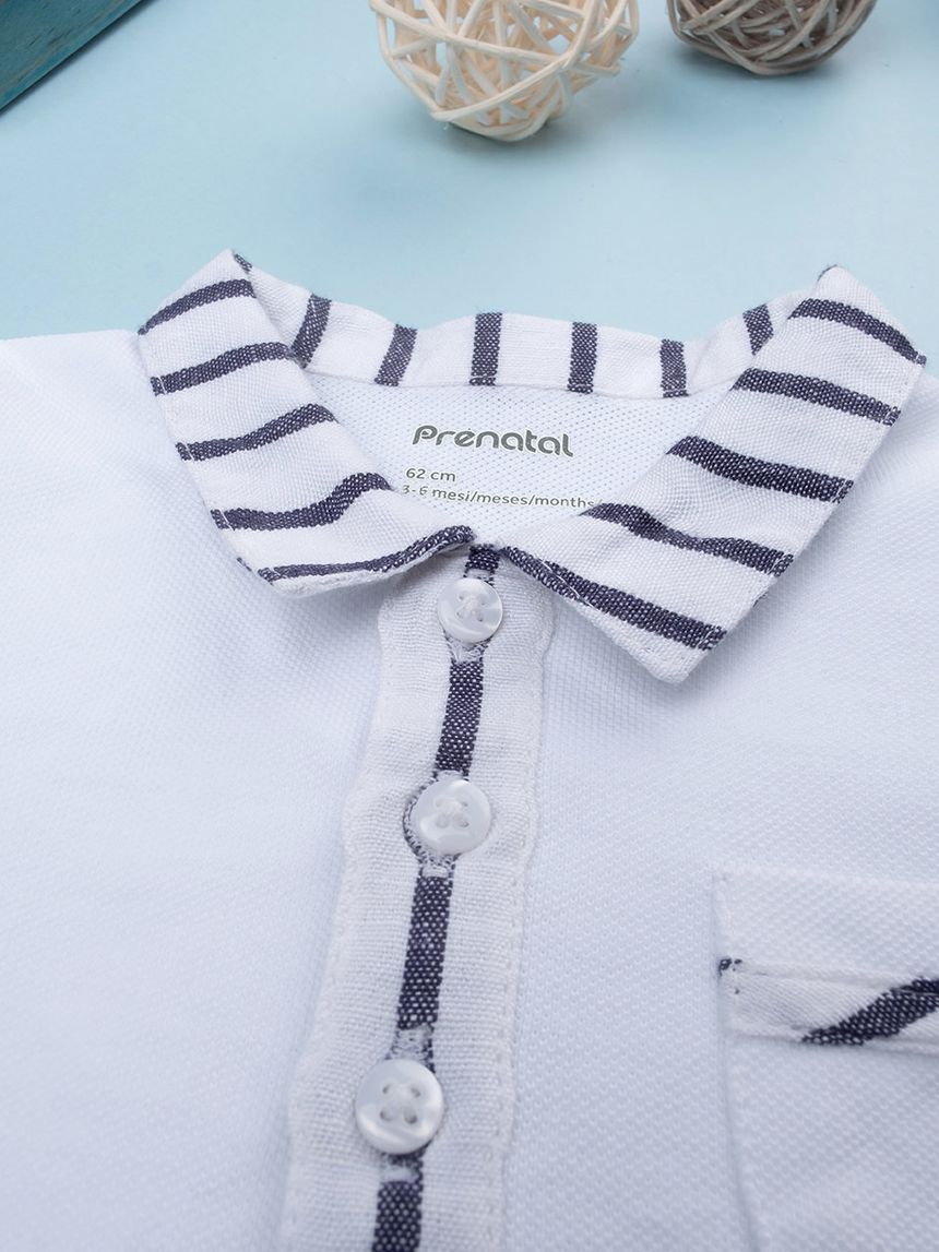 βρεφικό σετ t-shirt και σορτσάκι elegant για αγόρι - Prénatal