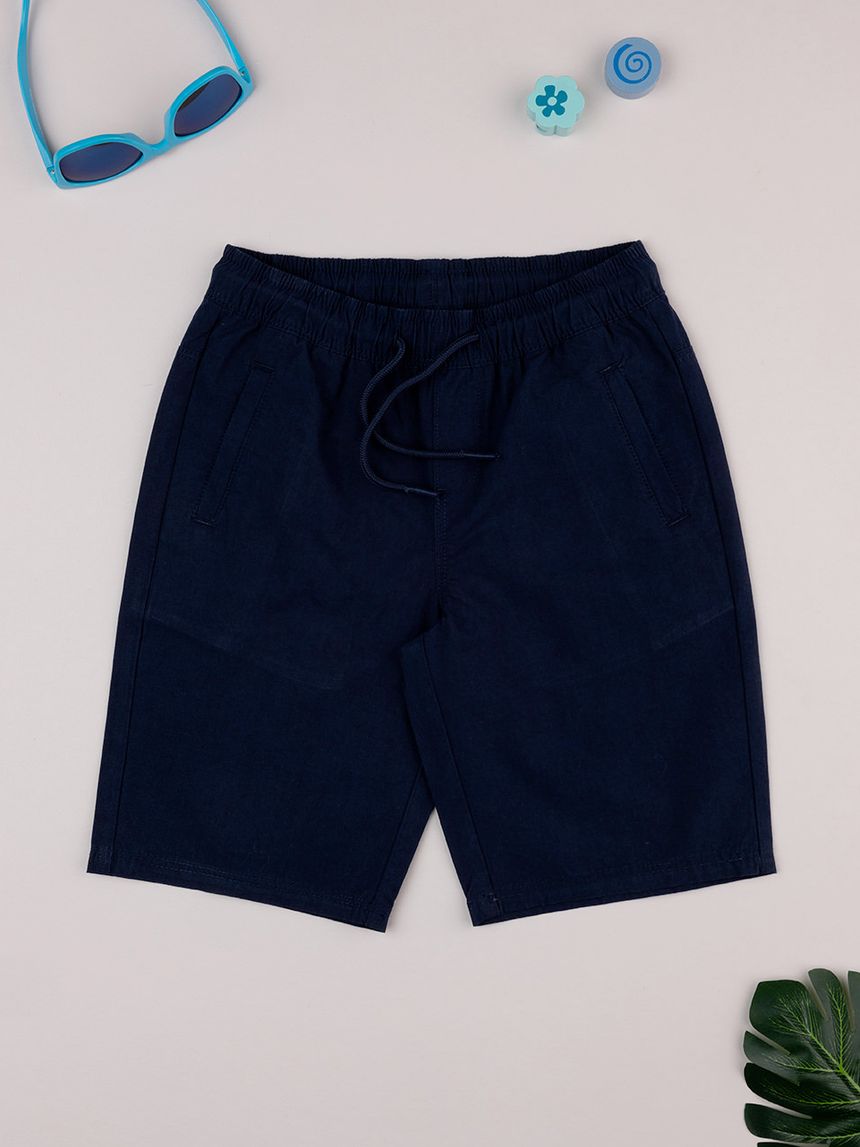 παιδική βερμούδα μπλε για αγόρι - Prénatal