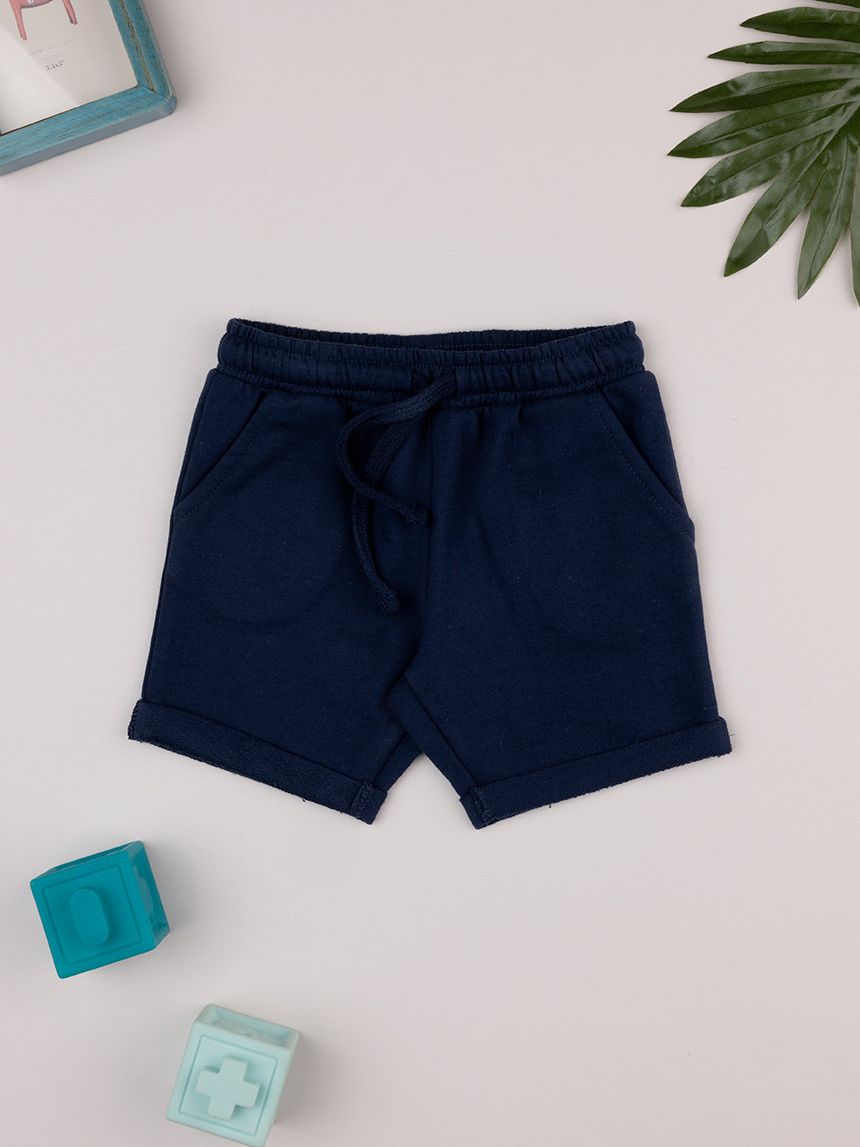 βρεφικό σορτσάκι μπλε για αγόρι - Prénatal