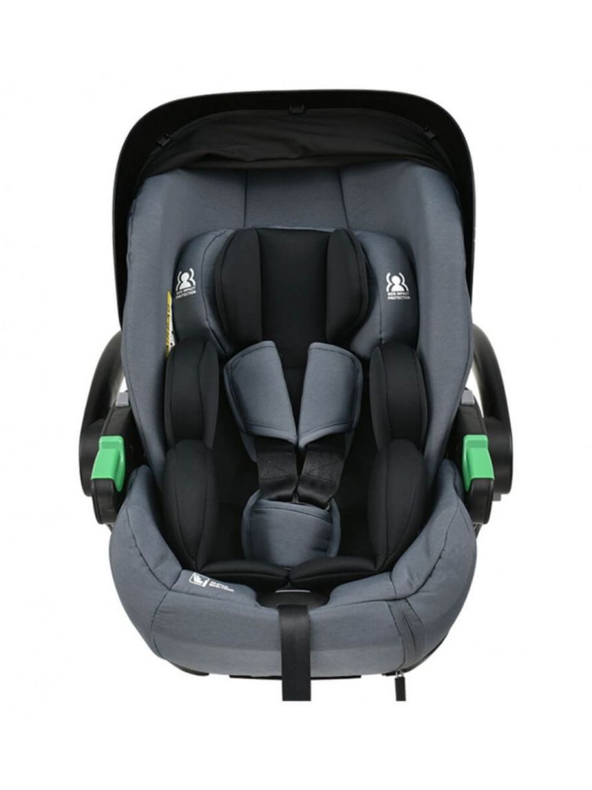 Bebe stars κάθισμα αυτοκινήτου baby i-size (40-87cm) grey 004-188 - Bebe Stars