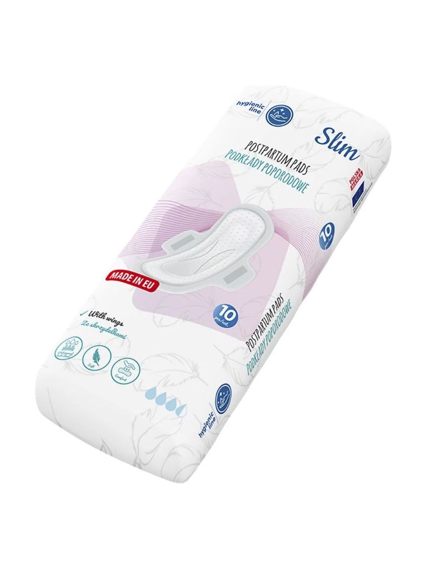 Akuku σερβιέτες λοχείας slim με φτερά 10τμχ a0069 - Akuku