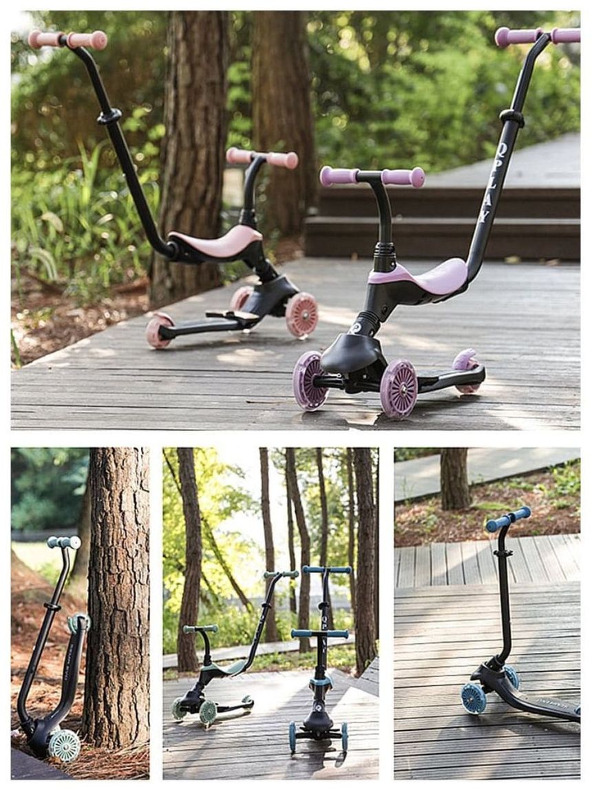 Qplay sema evo 5in1 scooter πατίνι sky blue 01-1212076-03 - Qplay