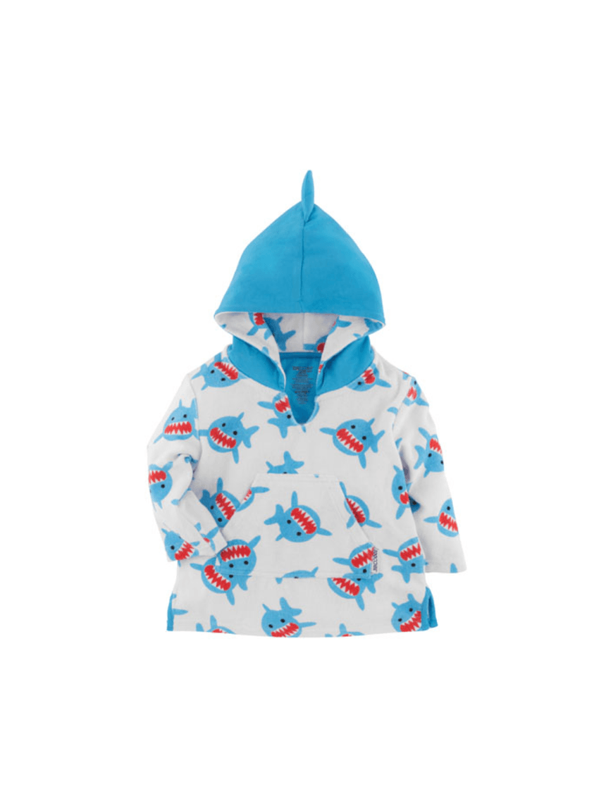 Zoocchini swim coverup upf50+ shark 0-24 μηνών zoo12311 - Zoocchini