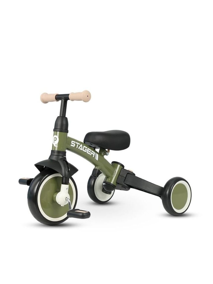 Qplay ποδήλατο τρίκυκλο stager 3in1 green 01-1212075-01 - QPLAY
