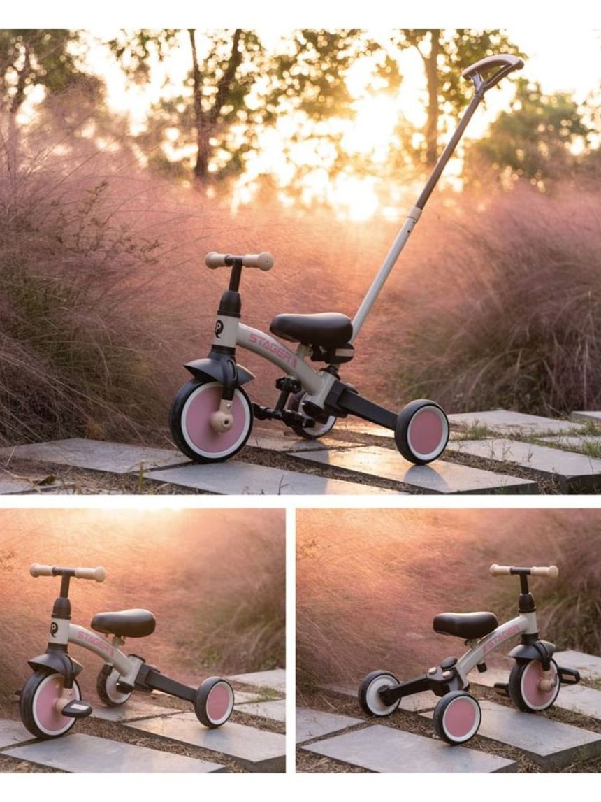 Qplay ποδήλατο τρίκυκλο stager 3in1 green 01-1212075-01 - QPLAY