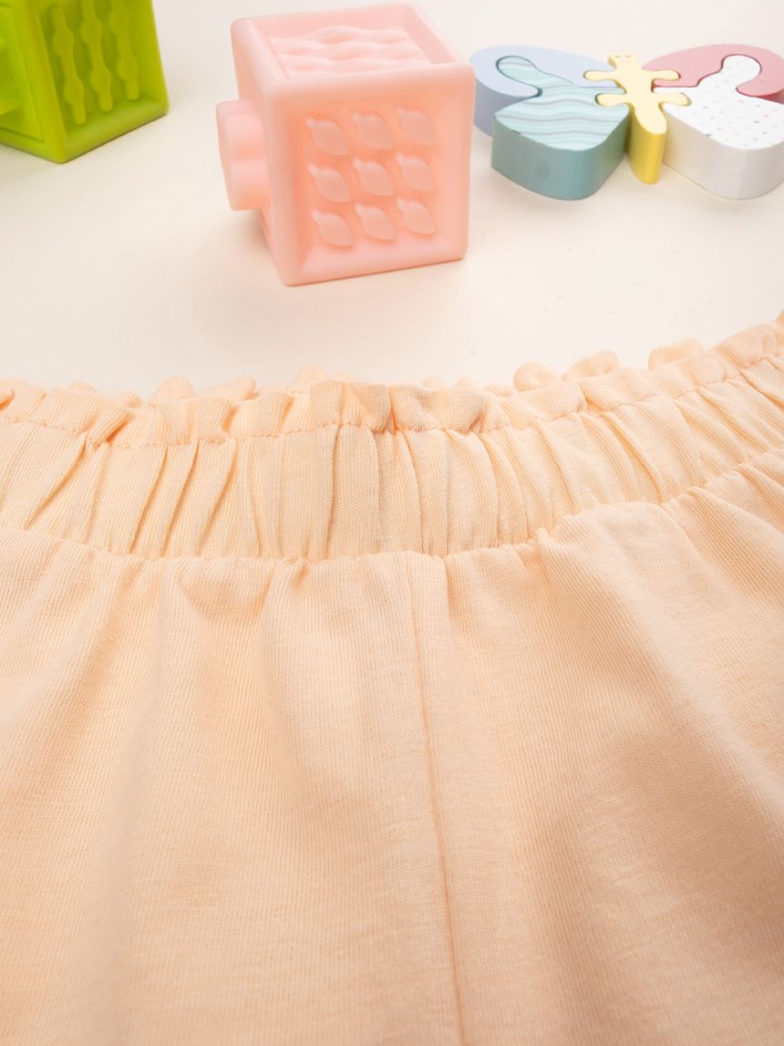 παιδικό σορτσάκι πορτοκαλί sangallo για κορίτσι - Prénatal