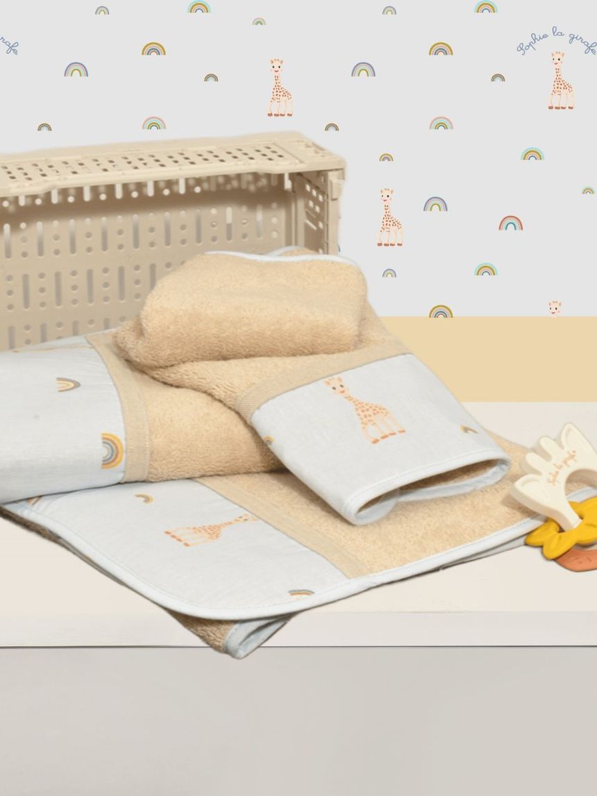 Sophie la girafe σετ πετσέτες 2 τεμ σχέδιο 504 46-6760/504 - SOPHIE LA GIRAFE