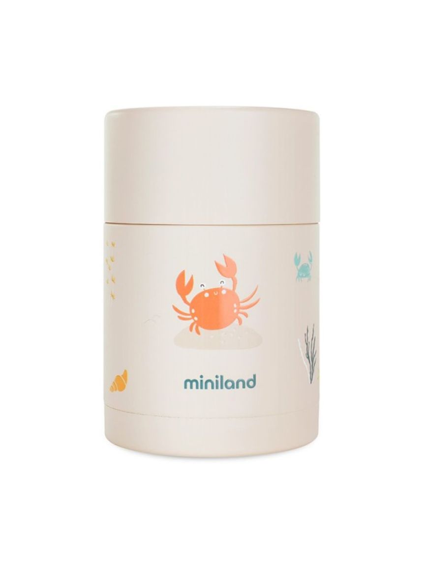 Miniland mini θερμός φαγητού 600ml ocean crab ml89642 - Miniland