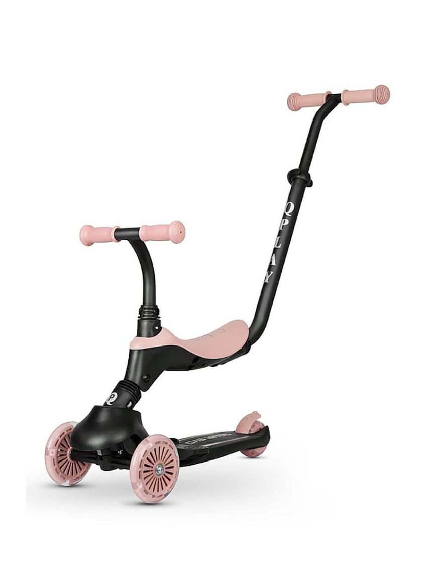 Qplay sema evo 5in1 scooter πατίνι coral pink 01-1212076-02 - QPLAY