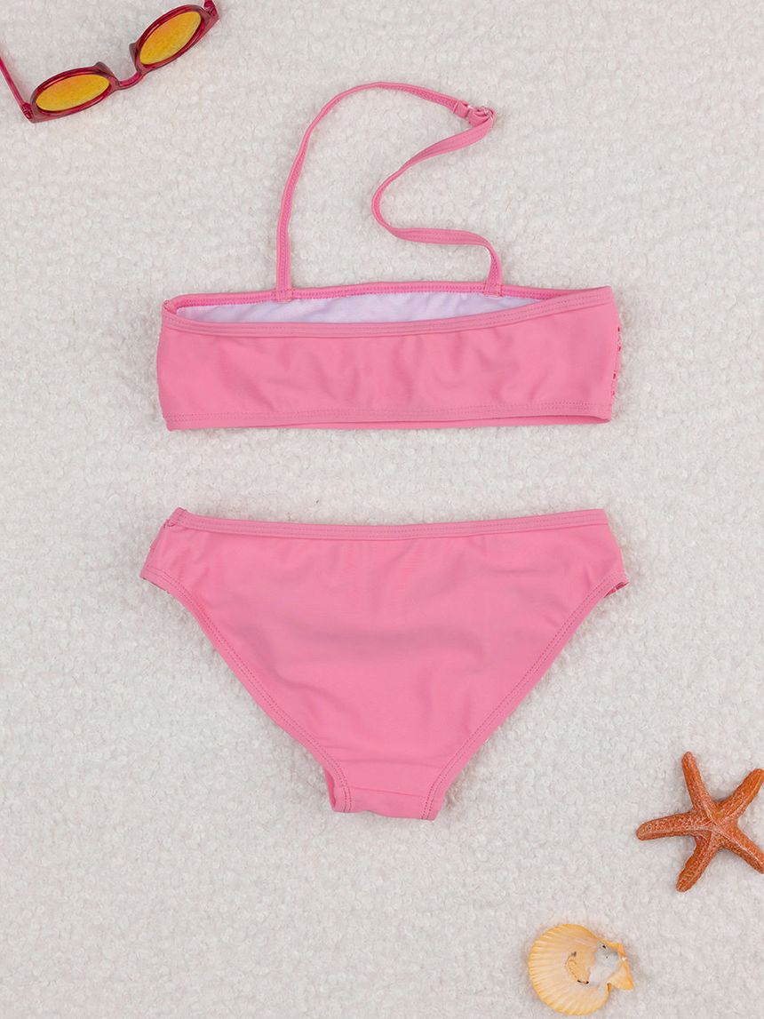 παιδικό μαγιό μπικίνι ροζ sangallo για κορίτσι - Prénatal