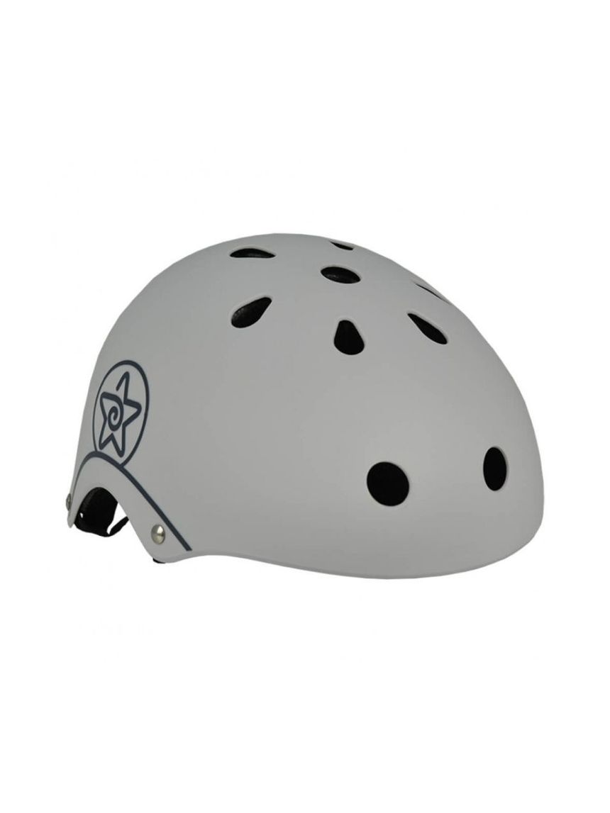 Bebe stars παιδικό κράνος για ποδήλατο και πατίνι grey 679-186 - Bebe Stars