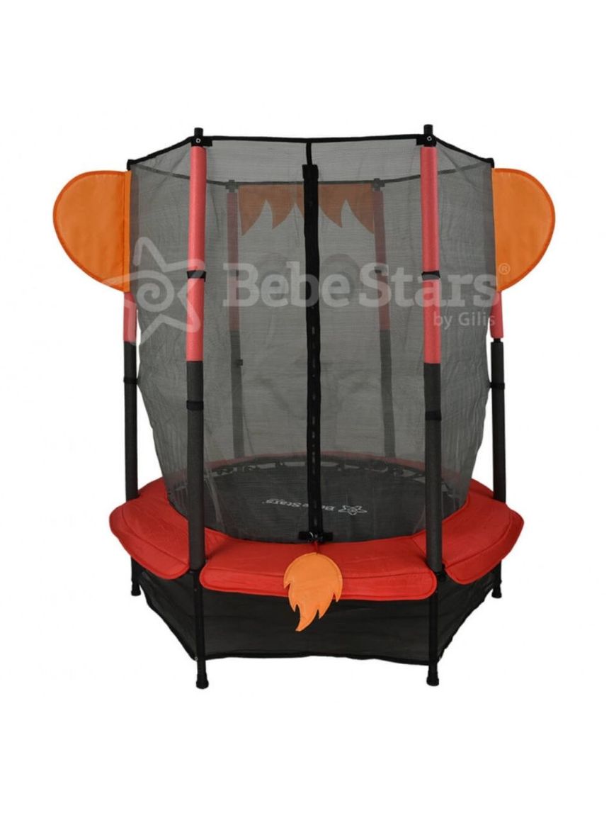 Bebe stars τραμπολίνο με δίχτυ 140cm lion 645-171 - Bebe Stars