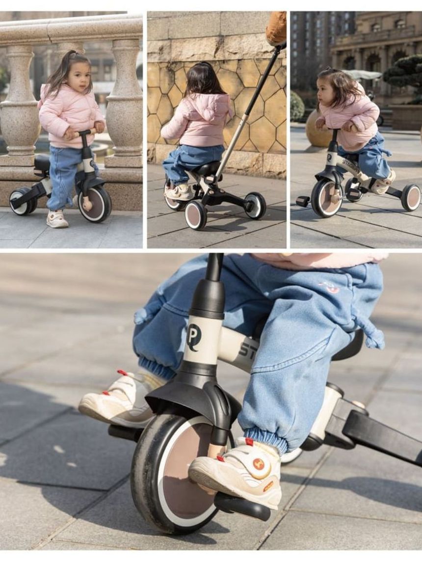 Qplay ποδήλατο τρίκυκλο stager 3in1 green 01-1212075-01 - QPLAY