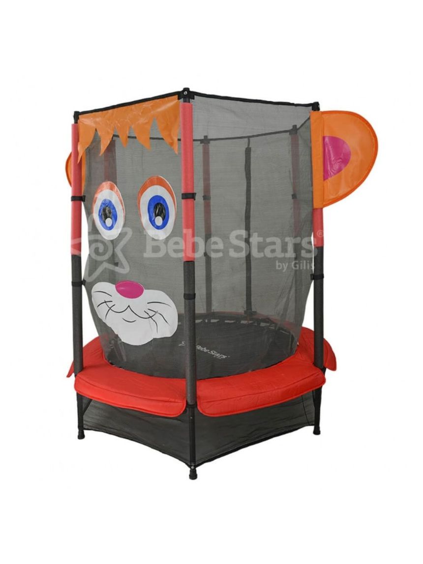 Bebe stars τραμπολίνο με δίχτυ 140cm lion 645-171 - Bebe Stars