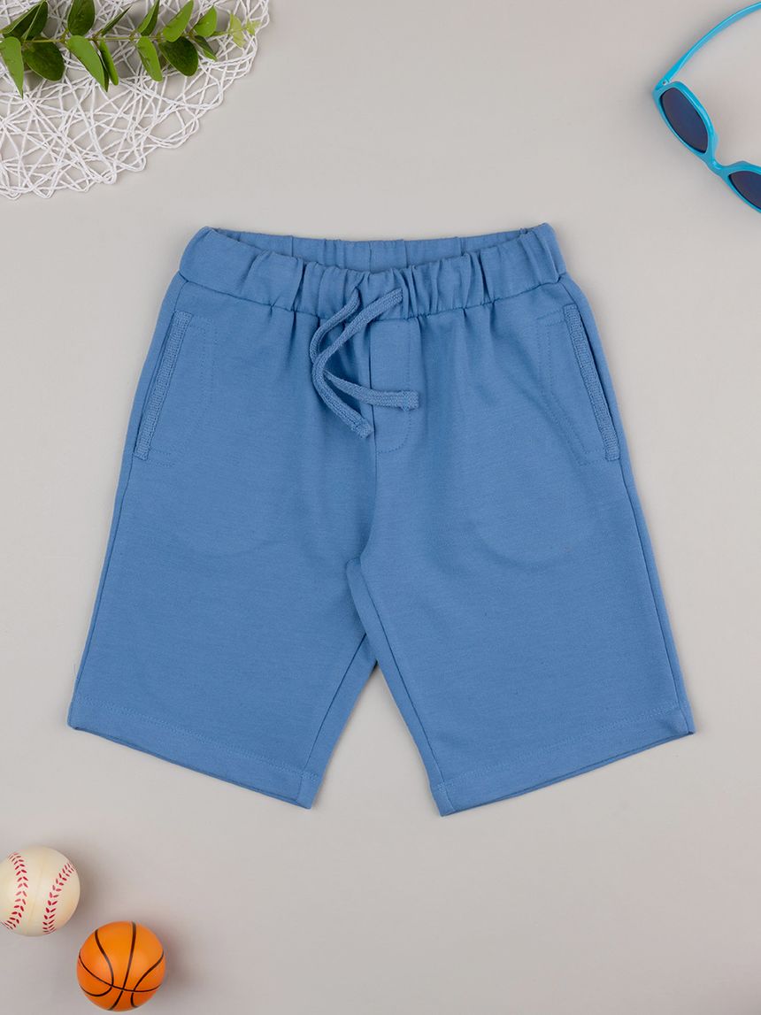 παιδική βερμούδα μπλε για αγόρι - Prénatal