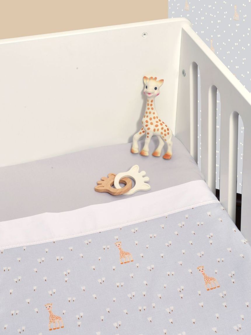 Sophie la girafe σεντόνια λίκνου σετ 2 75x110 σχέδιο 505 46-6704/505 - SOPHIE LA GIRAFE