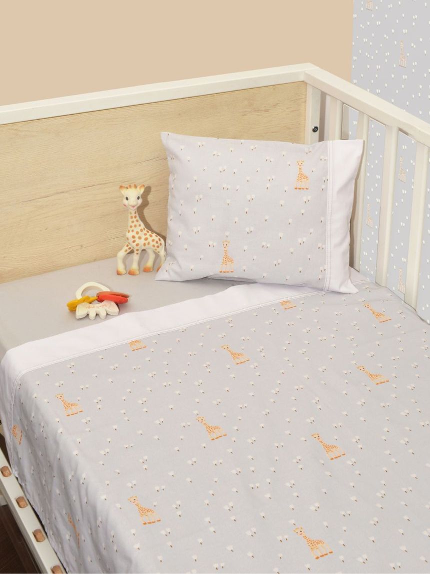 Sophie la girafe σεντόνια κούνιας 3 τεμ 110x170 σχέδιο 505 46-6706/505 - SOPHIE LA GIRAFE