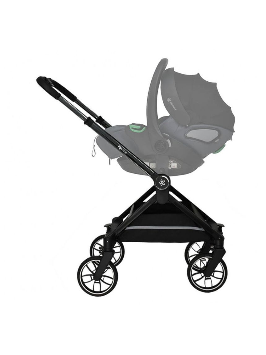 Bebe stars πολυκαρότσι mirage 2σε1 grey 331-188 - Bebe Stars